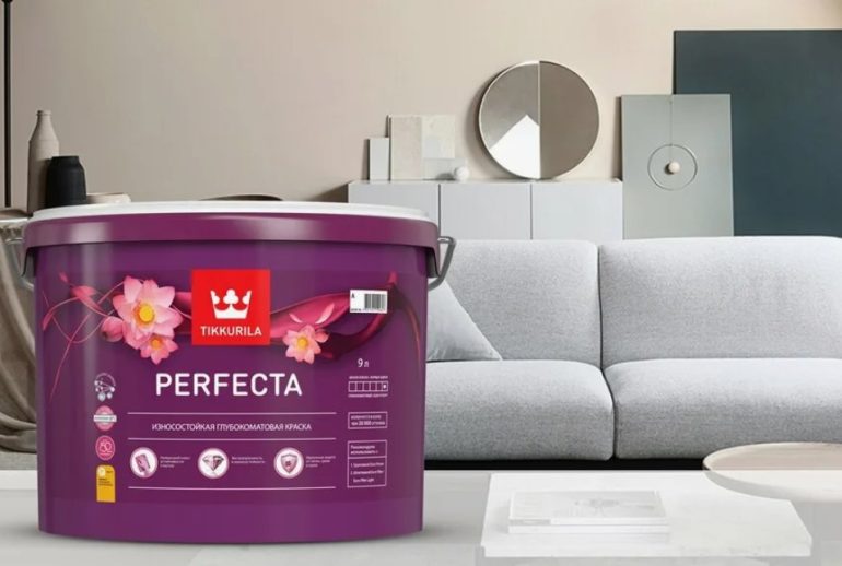 Применение краски Tikkurila для фасадов и интерьеров