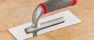 Сравнение терок, шпателей и гладилок: какой инструмент нужен для идеальных стен