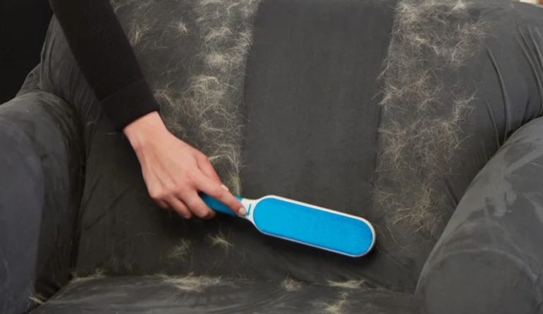 Убираем шерсть с мебели: какие средства действительно работают