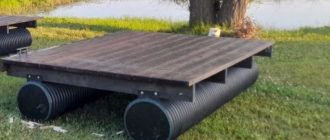 Где применяются понтоны из пластиковых гофрированных труб в строительстве и туризме