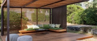 Современные деревянные беседки: тренды, материалы и формы